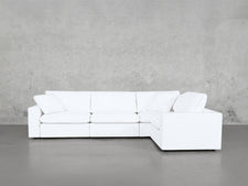 4 - Seat Modular Corner Right Sectional - 7th Avenue