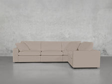 4 - Seat Modular Corner Right Sectional - 7th Avenue