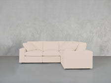 4 - Seat Modular Corner Right Sectional - 7th Avenue