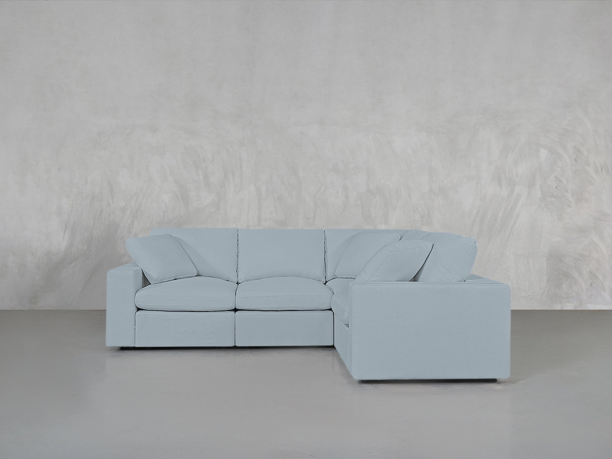 4 - Seat Modular Corner Right Sectional - 7th Avenue