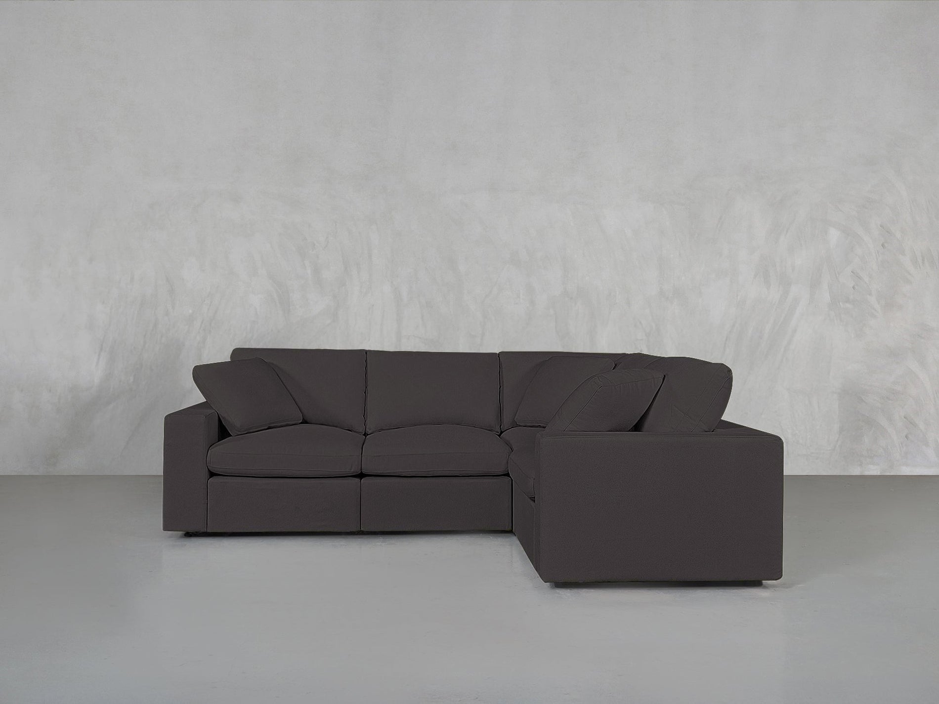 4 - Seat Modular Corner Right Sectional - 7th Avenue