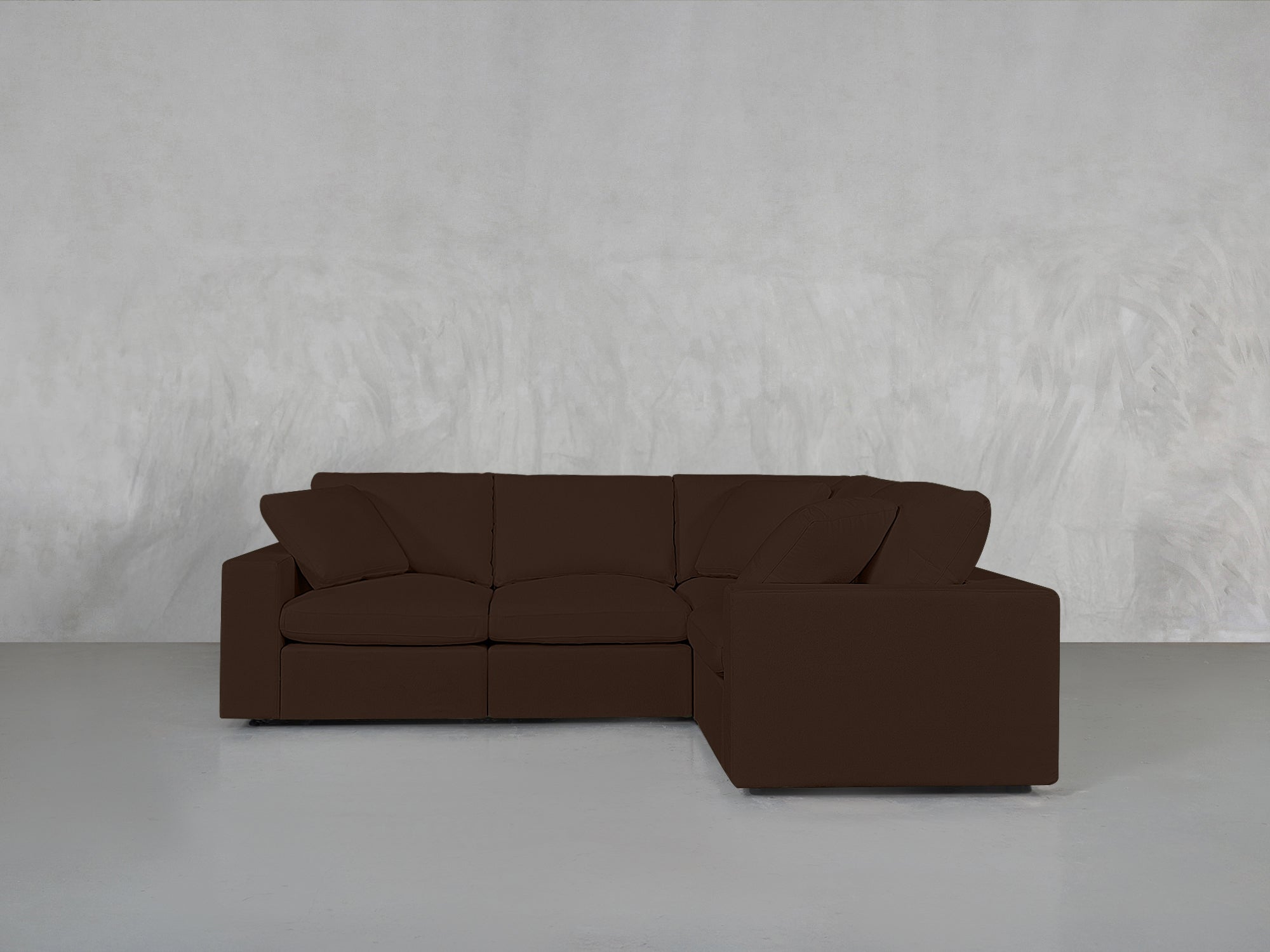 4 - Seat Modular Corner Right Sectional - 7th Avenue