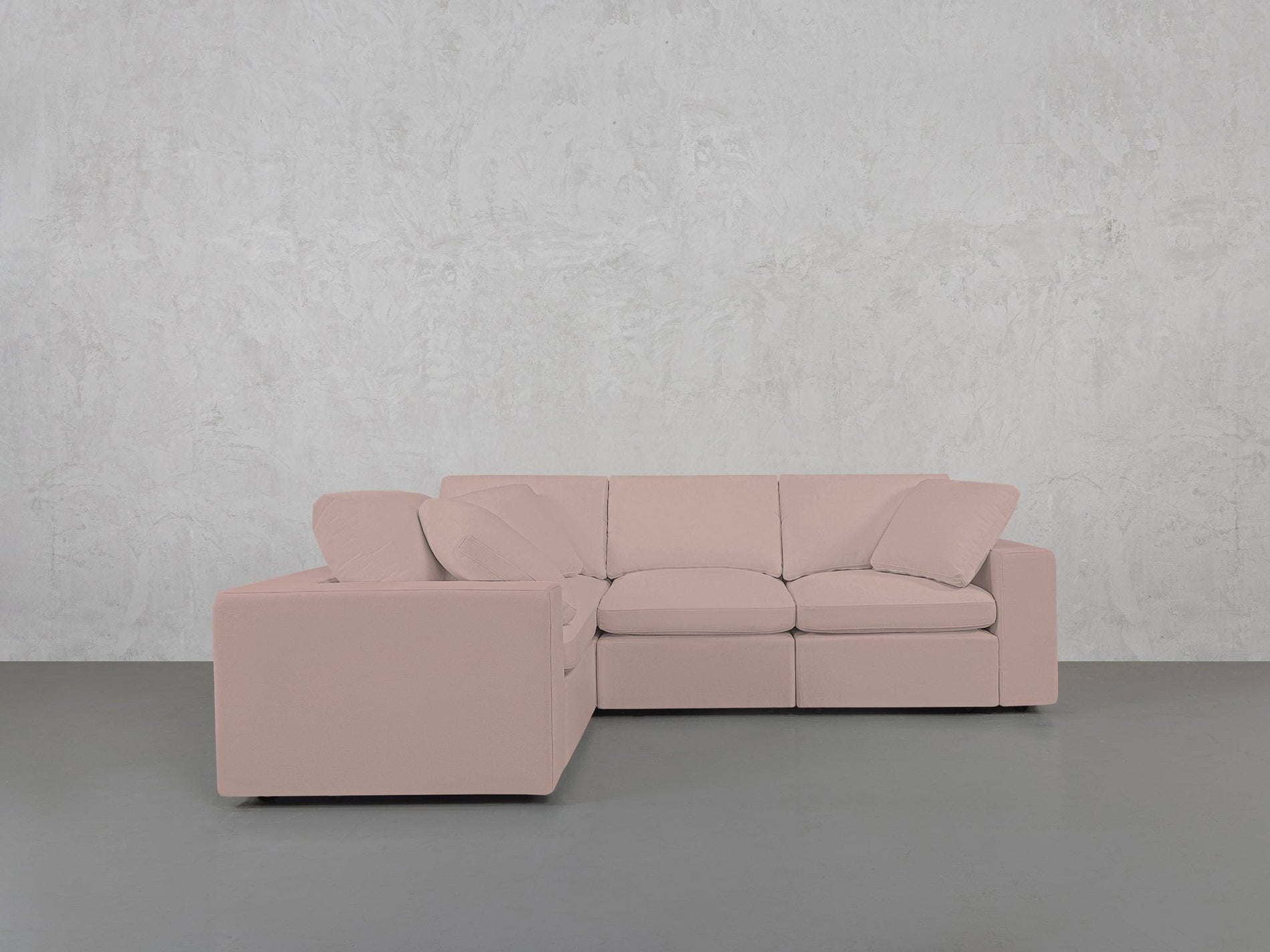 4 - Seat Modular Corner Right Sectional - 7th Avenue
