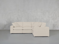 4 - Seat Modular Corner Right Sectional - 7th Avenue