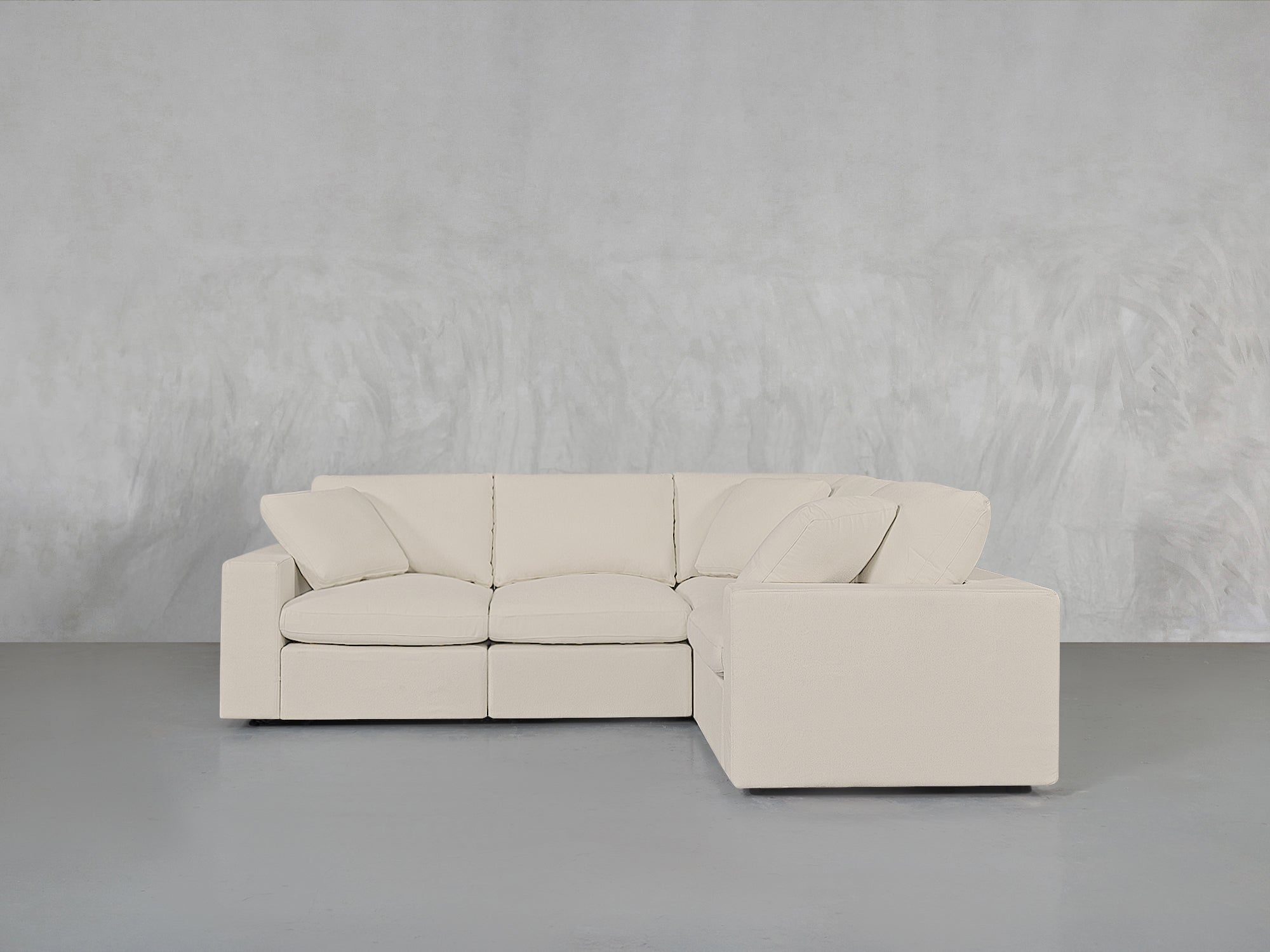 4 - Seat Modular Corner Right Sectional - 7th Avenue