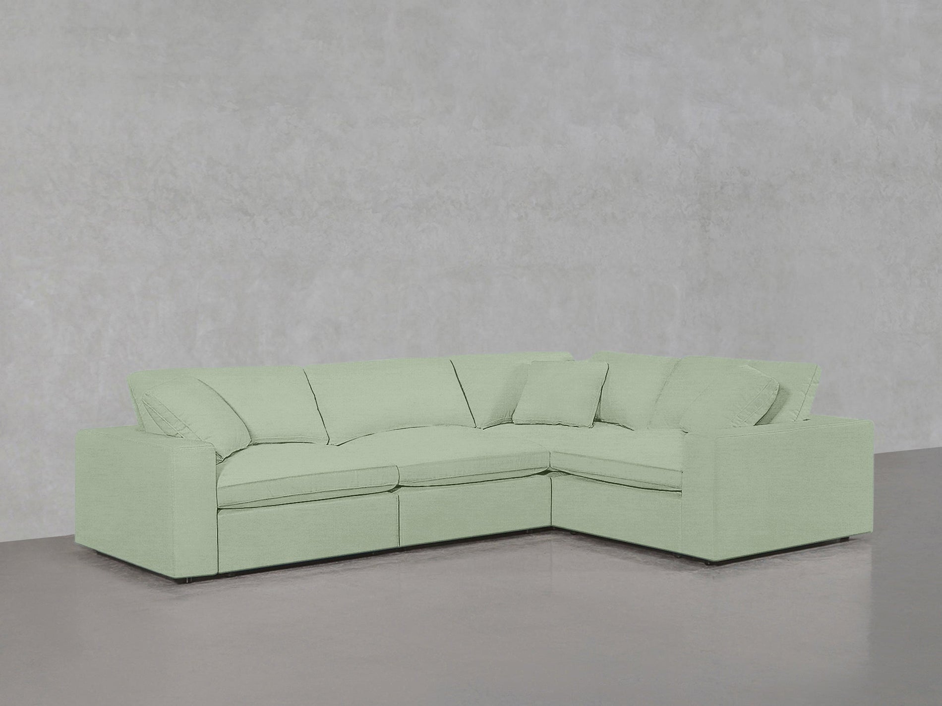 4-Seat Modular Corner Right Sectional - 7th Avenue