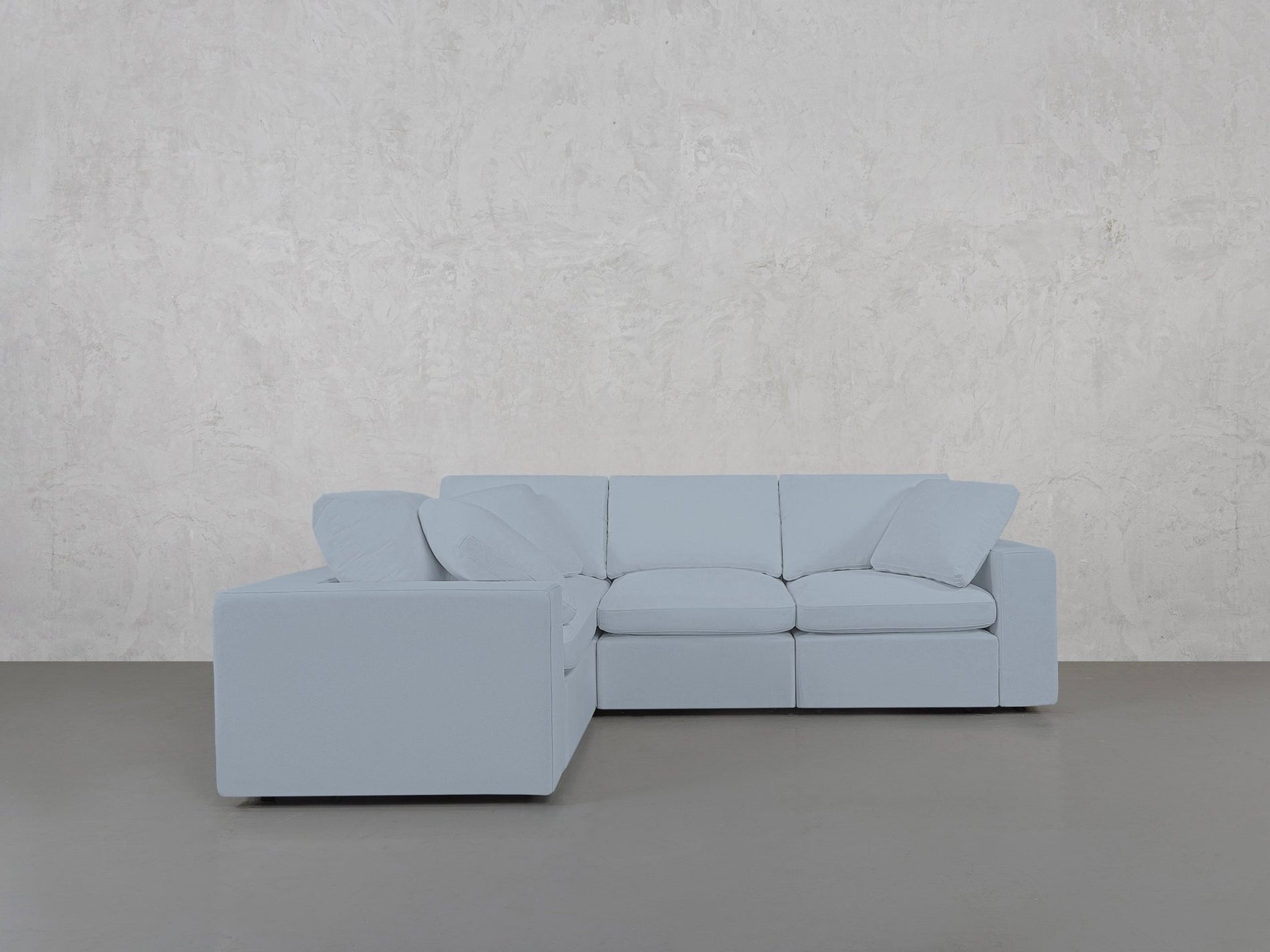 4 - Seat Modular Corner Right Sectional - 7th Avenue