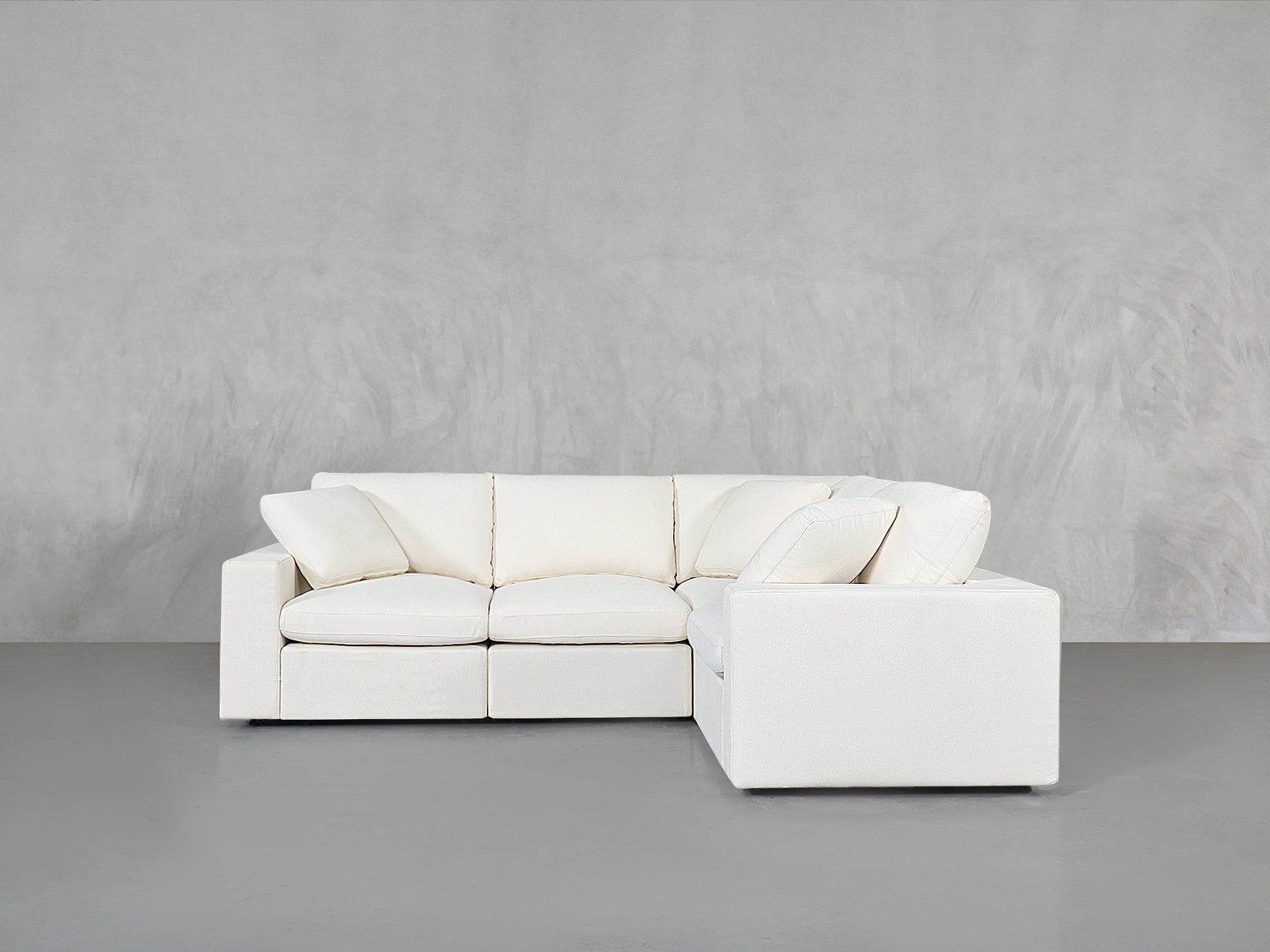 4 - Seat Modular Corner Right Sectional - 7th Avenue