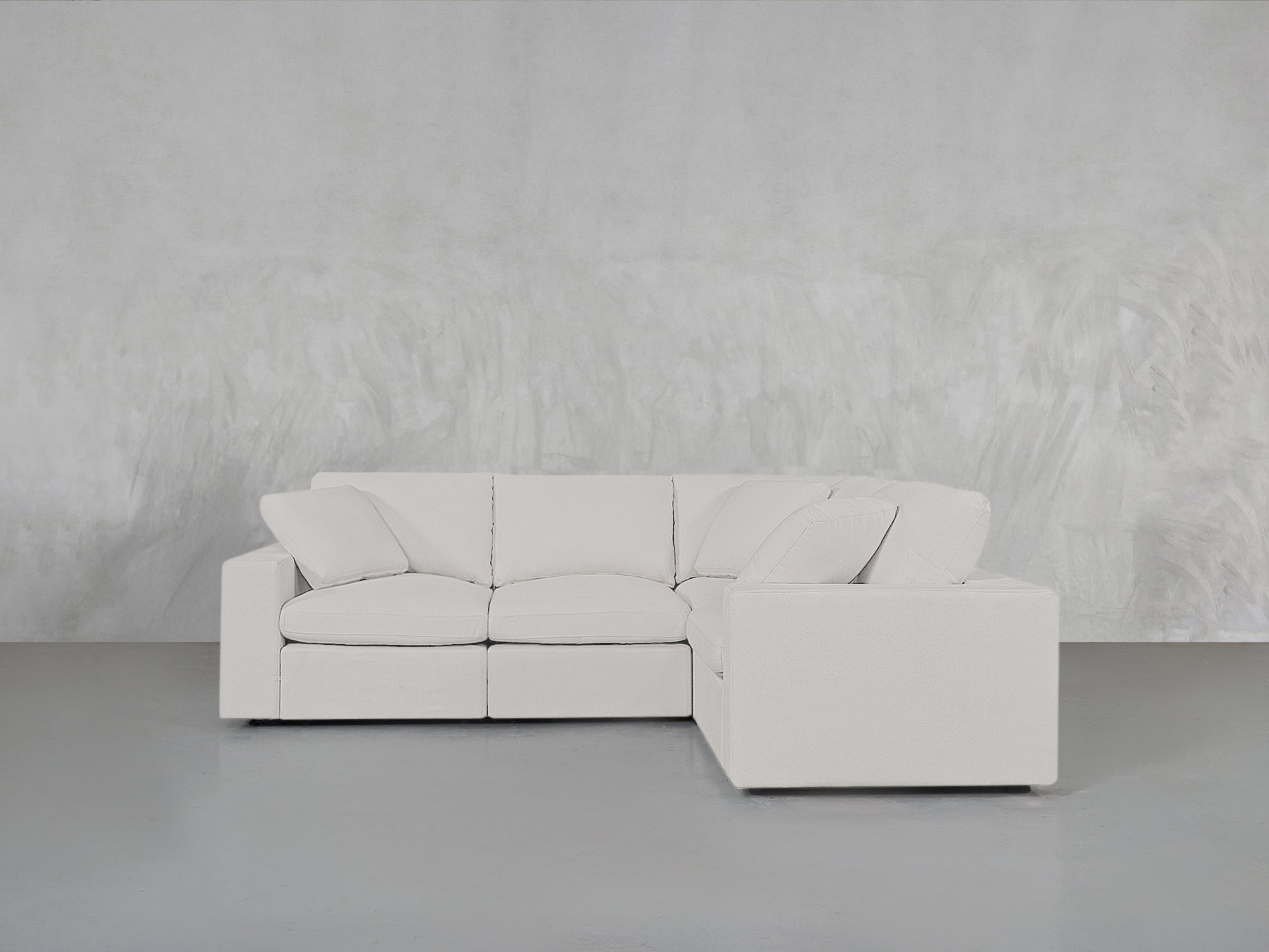4 - Seat Modular Corner Right Sectional - 7th Avenue