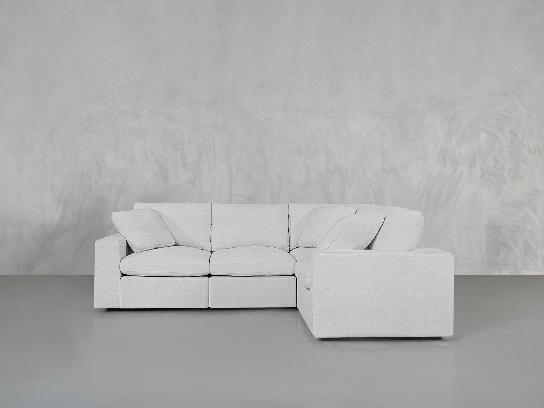 4 - Seat Modular Corner Right Sectional - 7th Avenue