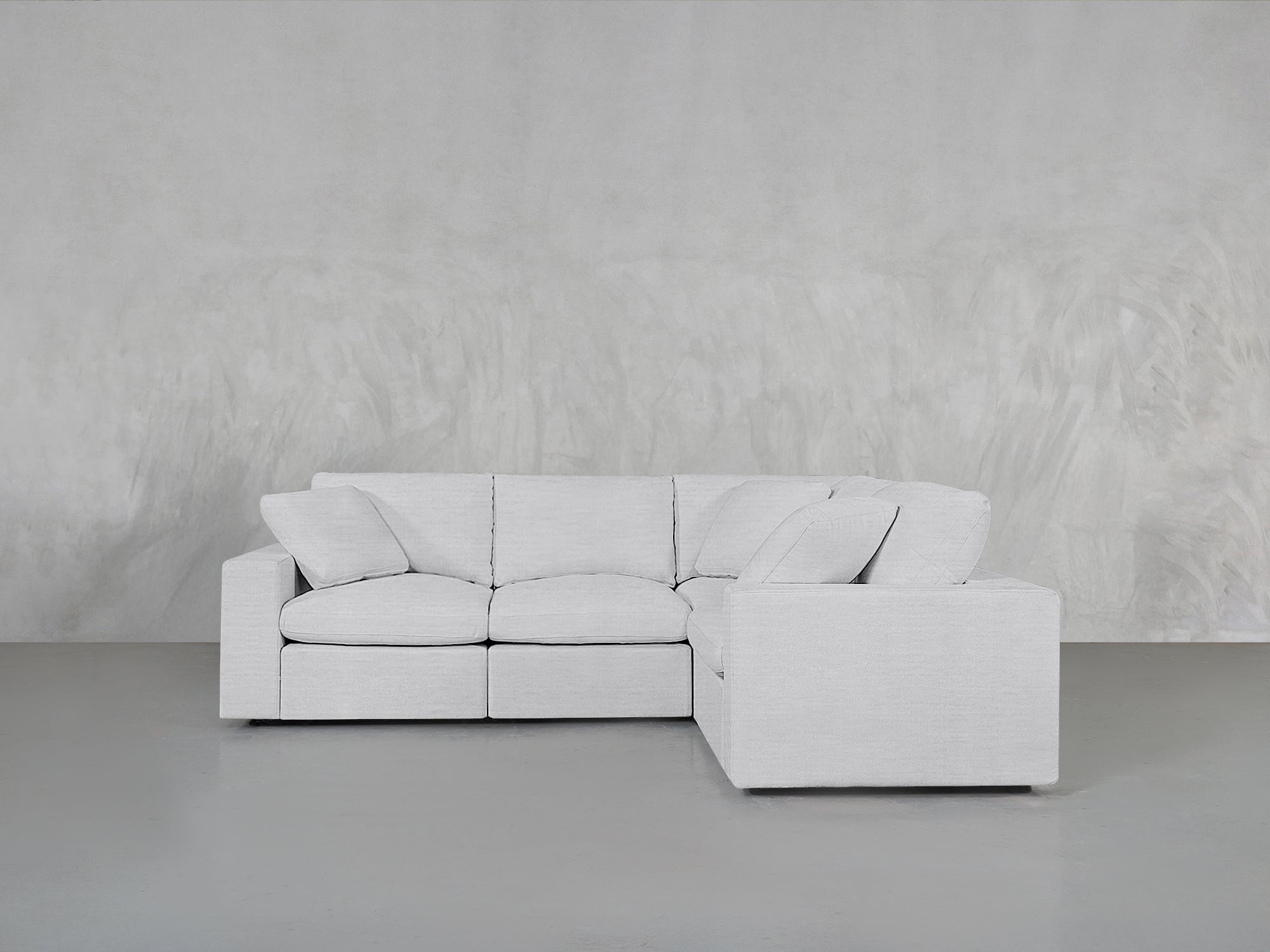 4 - Seat Modular Corner Right Sectional - 7th Avenue