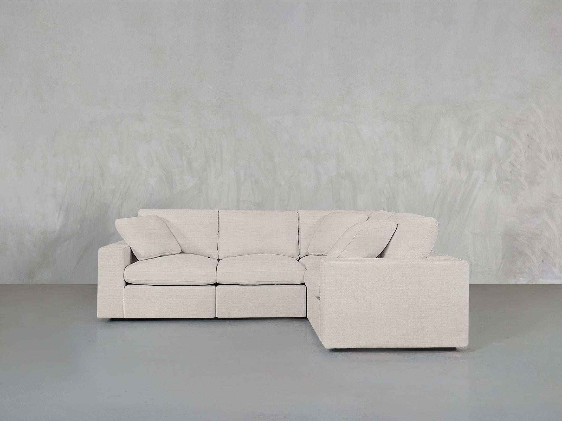 4 - Seat Modular Corner Right Sectional - 7th Avenue