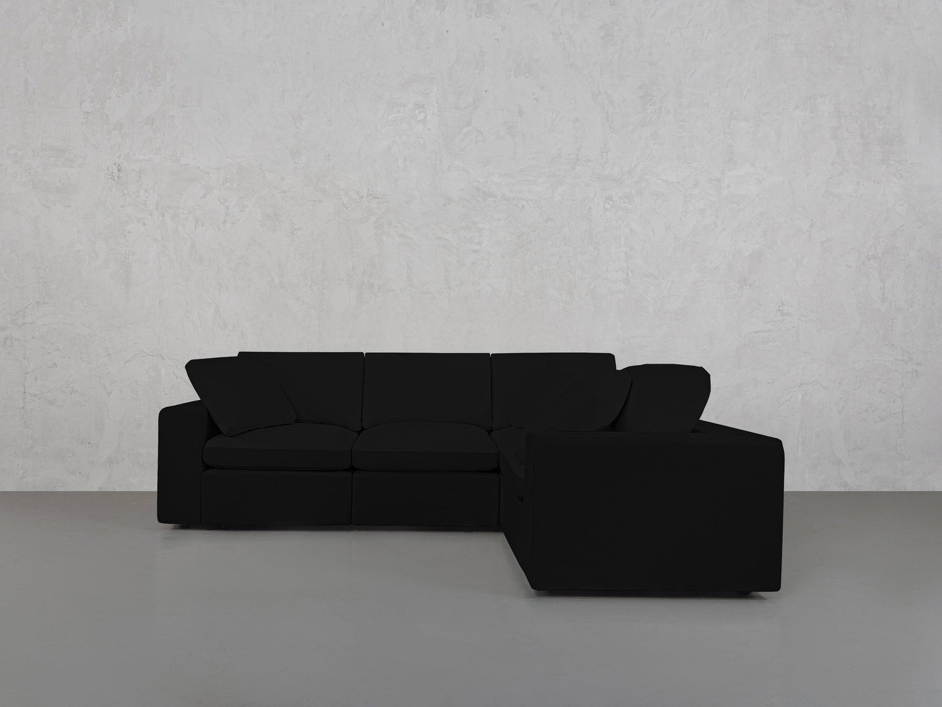 4 - Seat Modular Corner Right Sectional - 7th Avenue