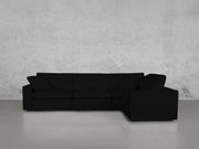 4 - Seat Modular Corner Right Sectional - 7th Avenue