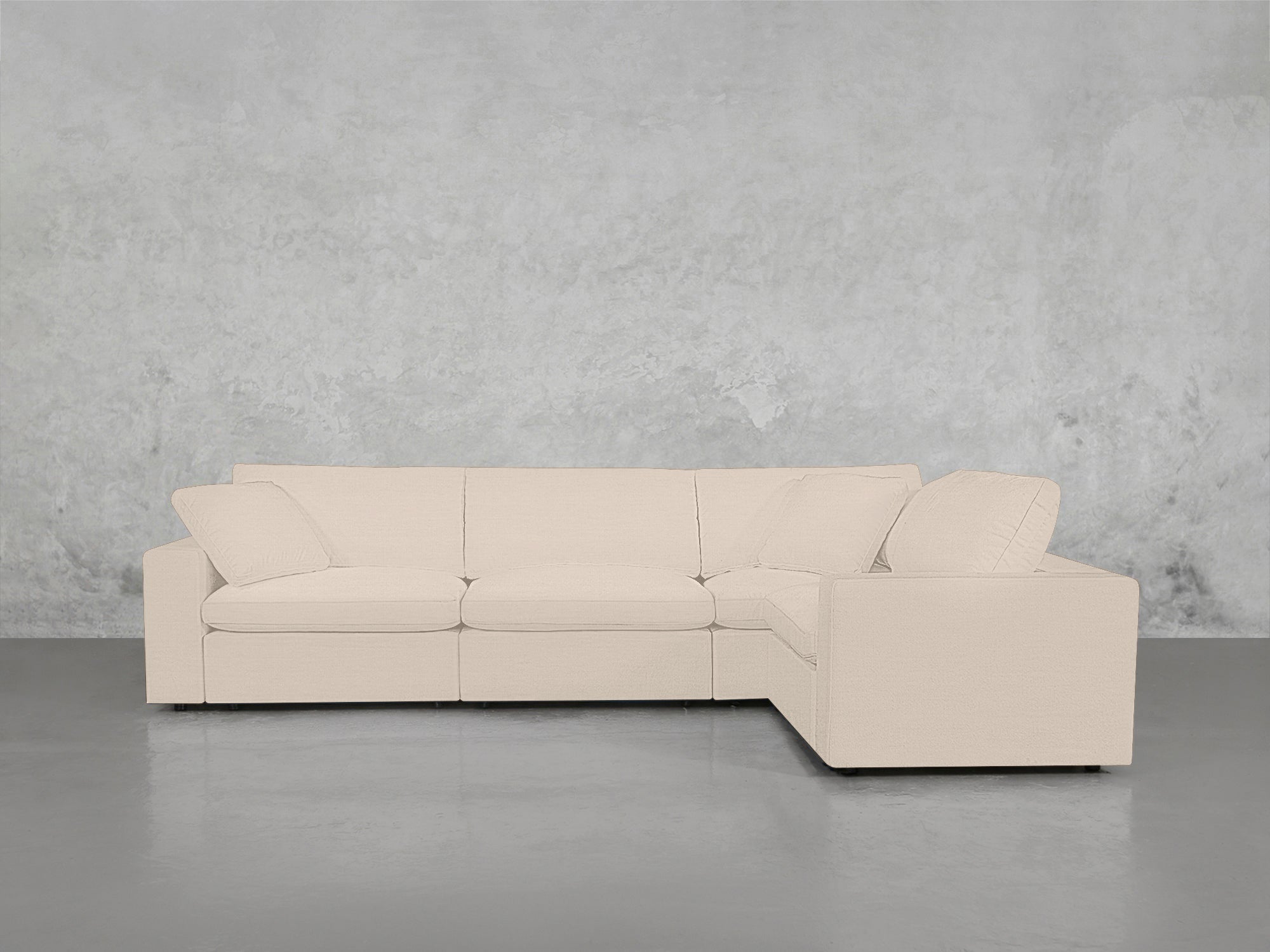 4 - Seat Modular Corner Right Sectional - 7th Avenue