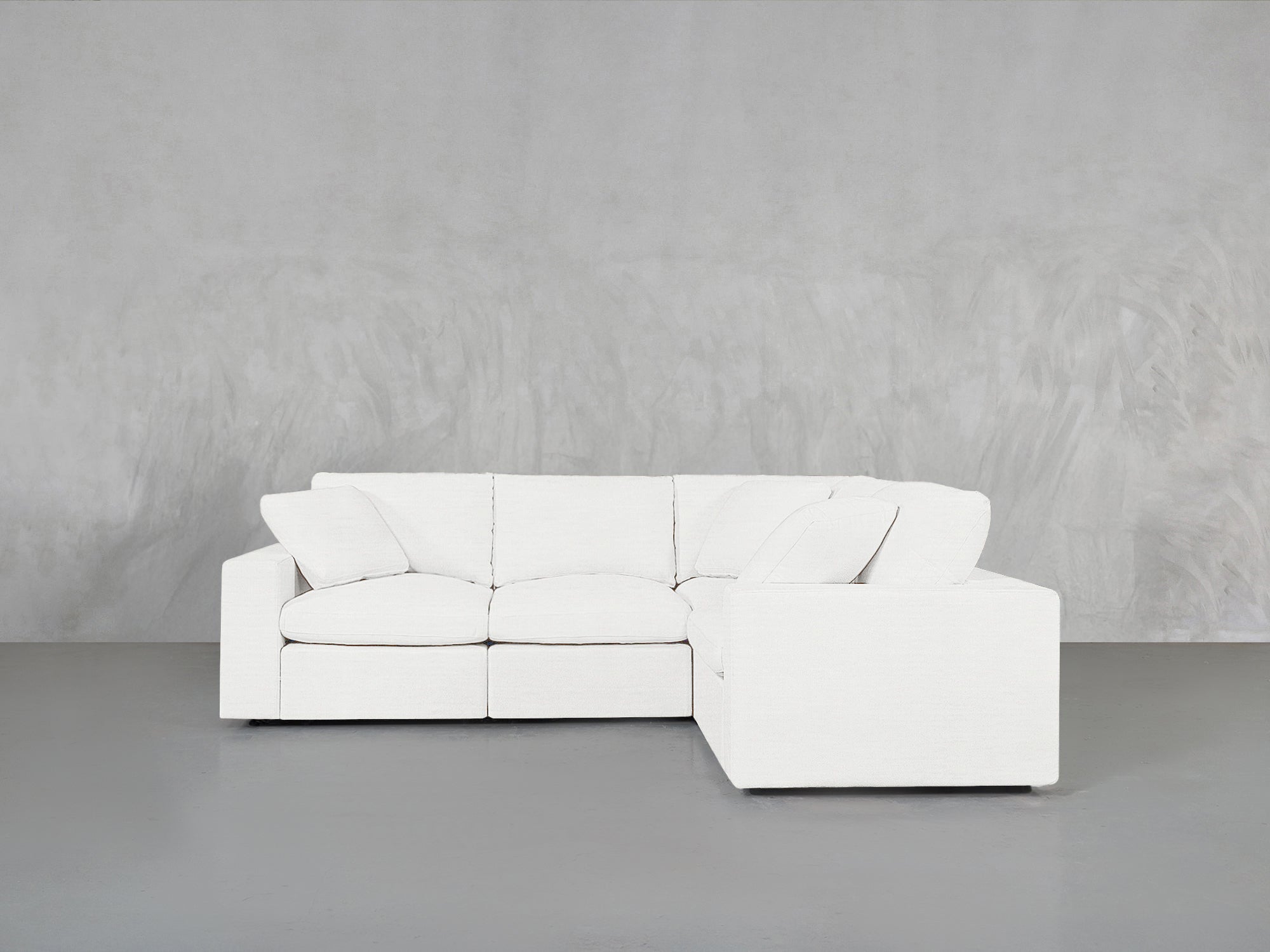 4 - Seat Modular Corner Right Sectional - 7th Avenue
