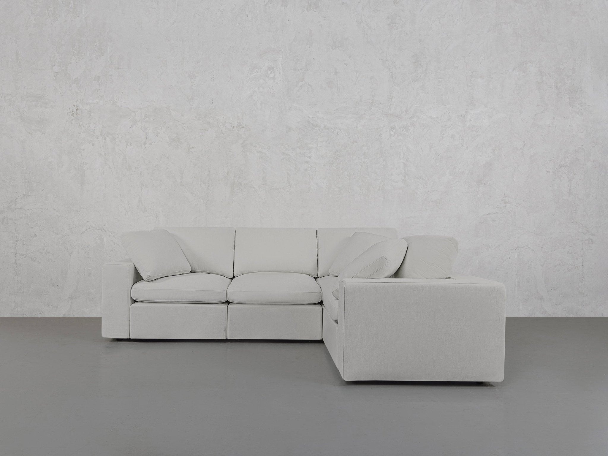 4 - Seat Modular Corner Right Sectional - 7th Avenue
