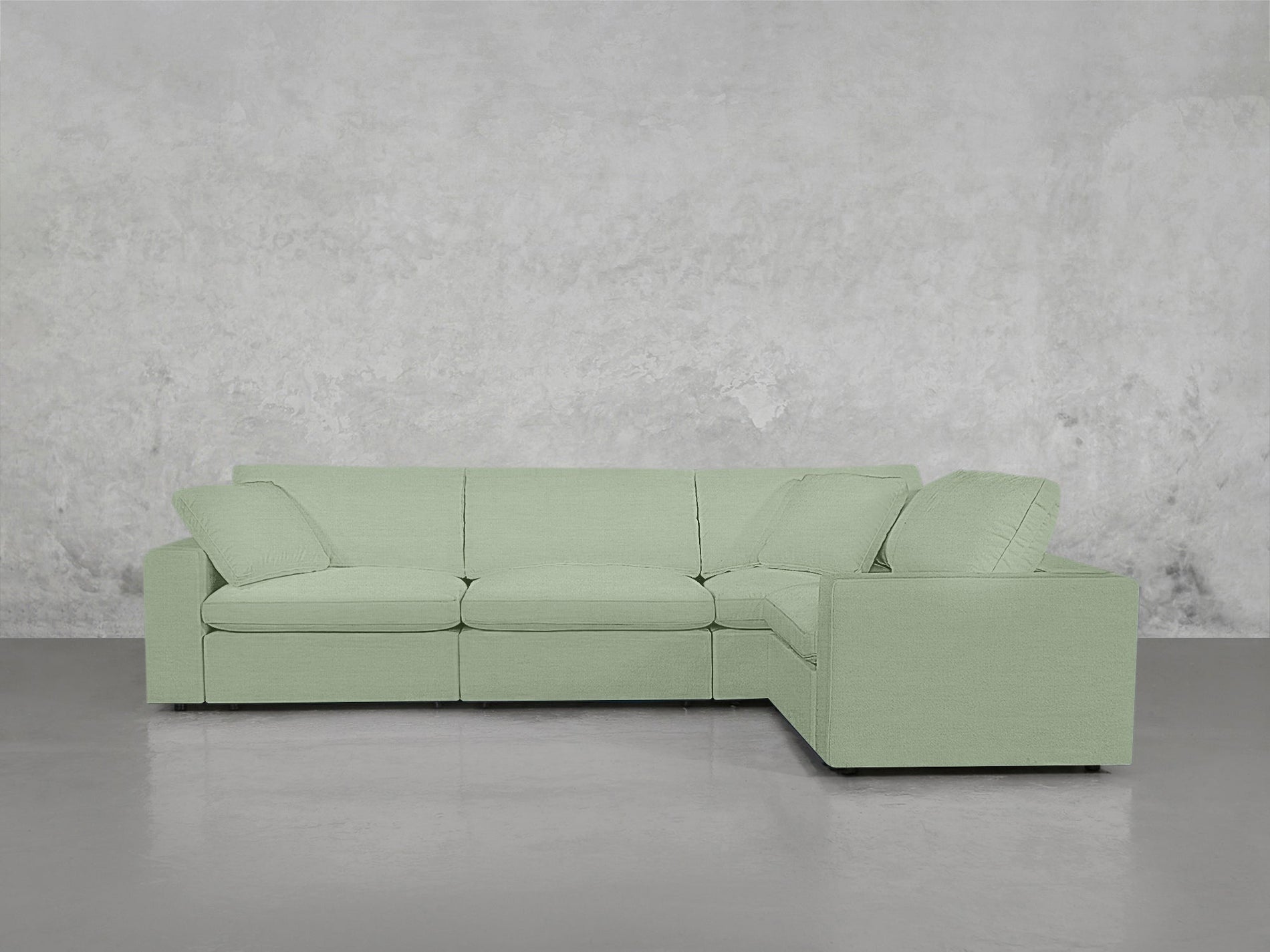 4-Seat Modular Corner Right Sectional - 7th Avenue