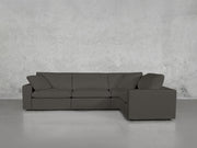 4 - Seat Modular Corner Right Sectional - 7th Avenue
