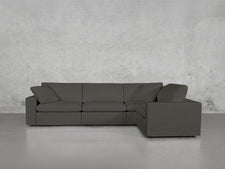 4 - Seat Modular Corner Right Sectional - 7th Avenue