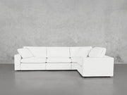 4 - Seat Modular Corner Right Sectional - 7th Avenue