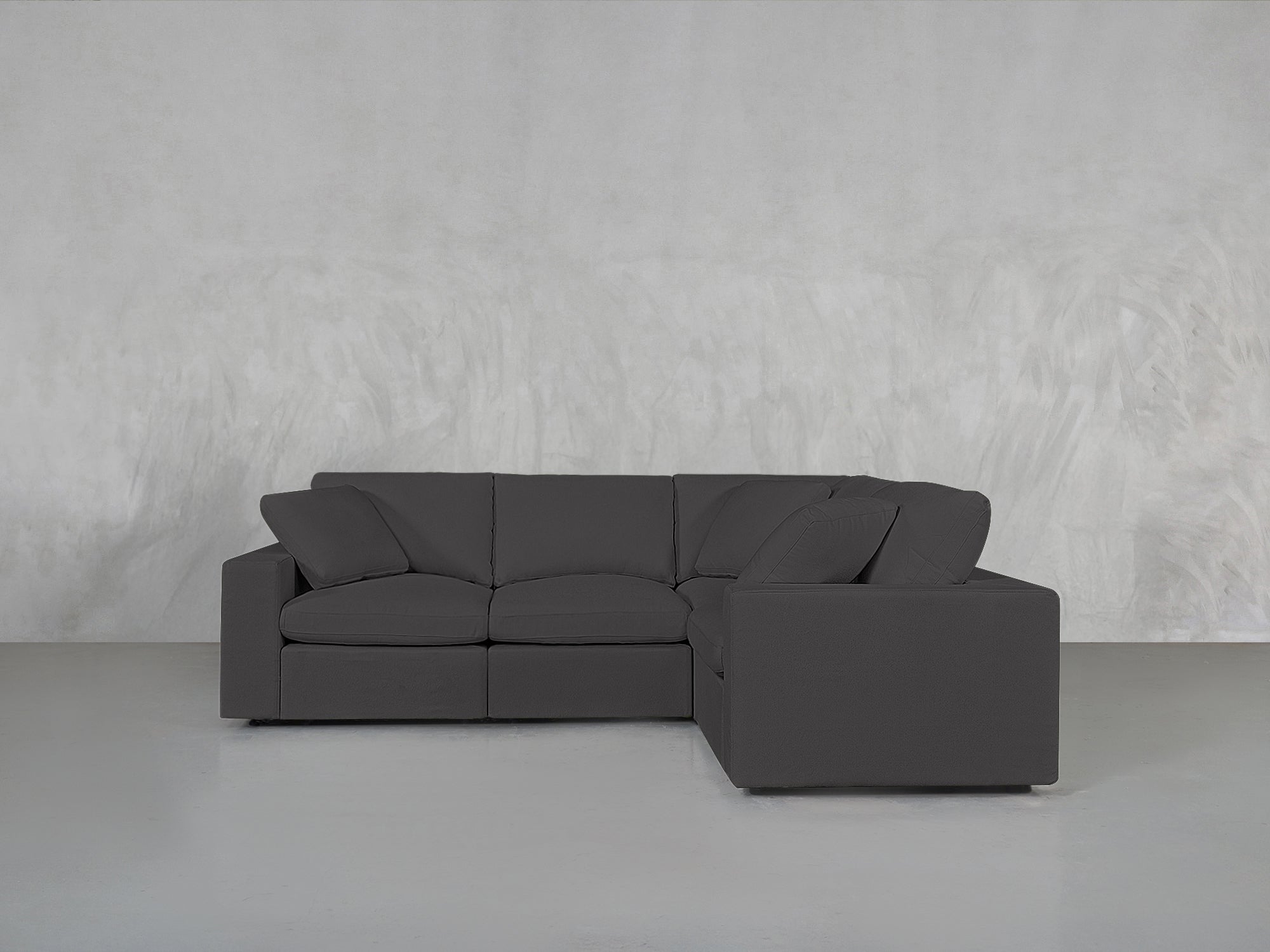 4 - Seat Modular Corner Right Sectional - 7th Avenue