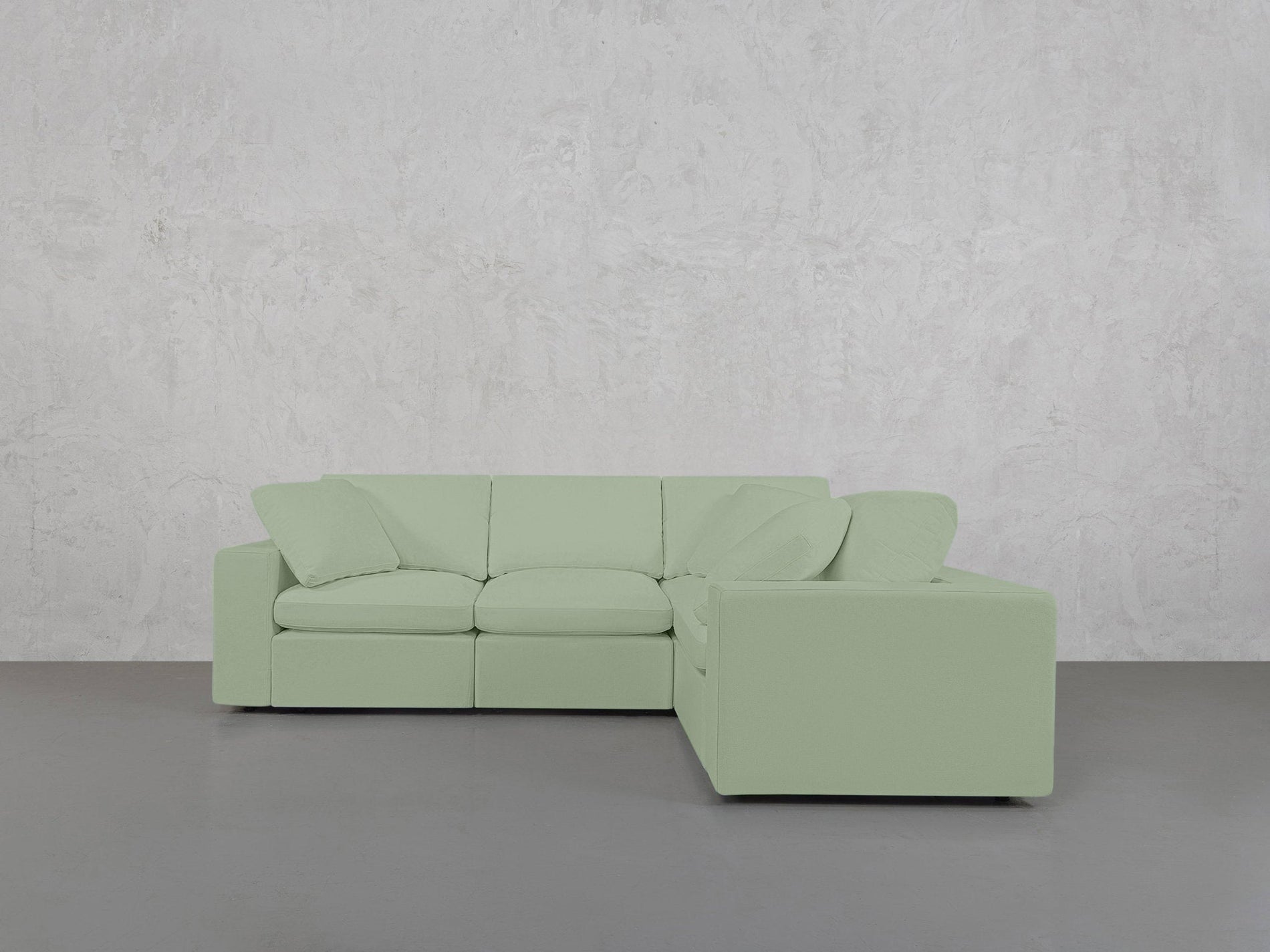 4-Seat Modular Corner Right Sectional - 7th Avenue