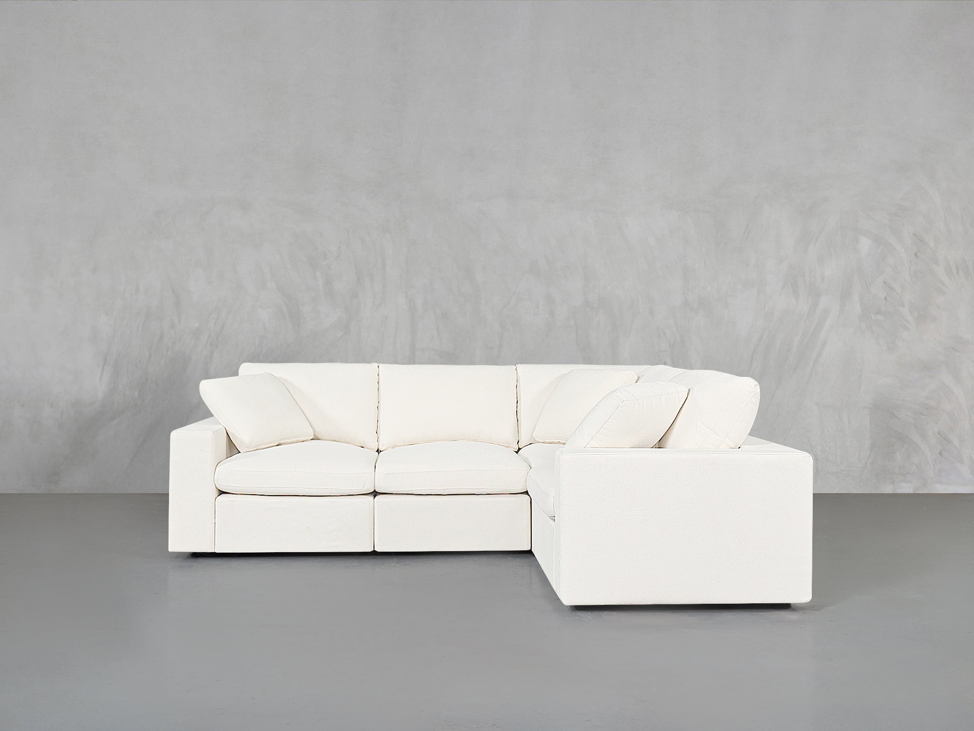 4 - Seat Modular Corner Right Sectional - 7th Avenue