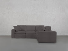 4 - Seat Modular Corner Right Sectional - 7th Avenue