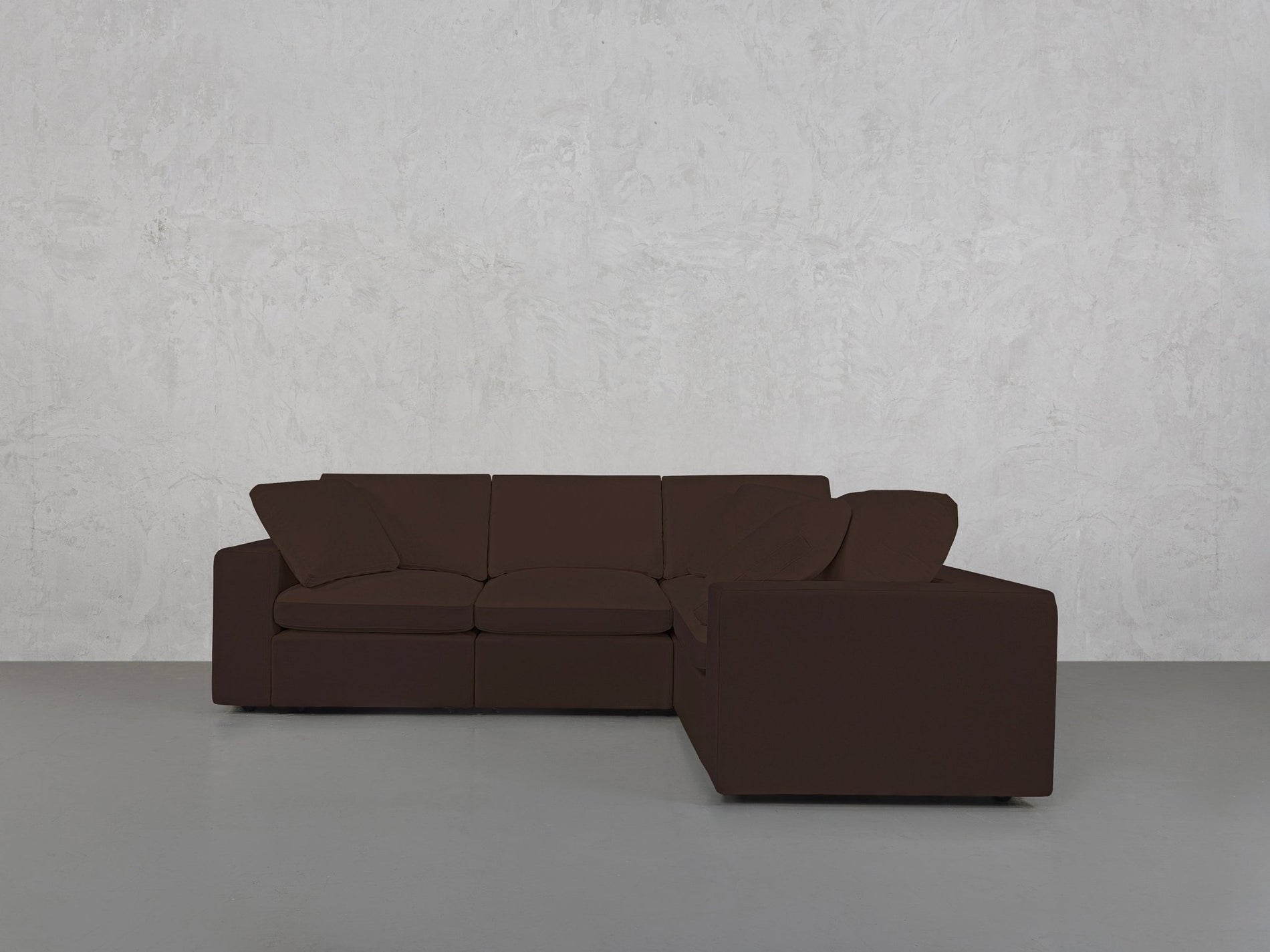 4 - Seat Modular Corner Right Sectional - 7th Avenue