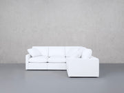 4-Seat Modular Corner Right Sectional (Thin Arms) - 7th Avenue