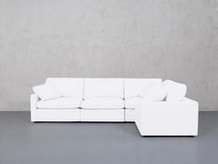4-Seat Modular Corner Right Sectional (Thin Arms)