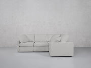 4-Seat Modular Corner Right Sectional (Thin Arms) - 7th Avenue