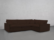 4-Seat Modular Corner Right Sectional (Thin Arms) - 7th Avenue