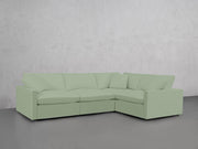 4-Seat Modular Corner Right Sectional (Thin Arms) - 7th Avenue