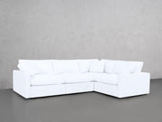 4-Seat Modular Corner Right Sectional (Thin Arms) - 7th Avenue