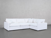 4-Seat Modular Corner Right Sectional (Thin Arms) - 7th Avenue