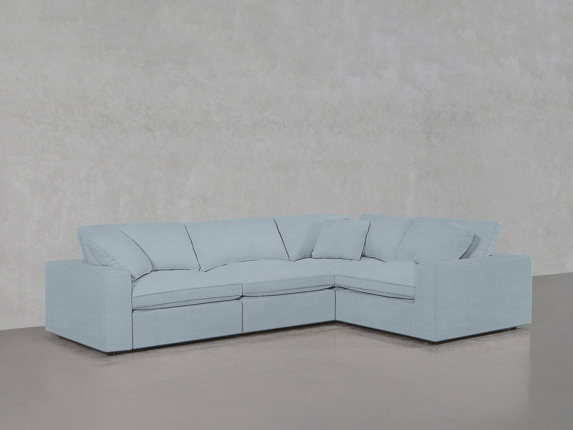 4 - Seat Modular Corner Sectional - 7th Avenue