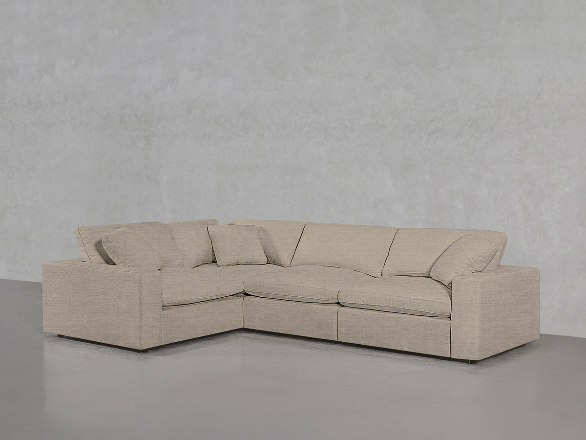 4-Seat Modular Corner Sectional - 7th Avenue