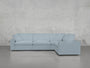 4 - Seat Modular Corner Sectional - 7th Avenue