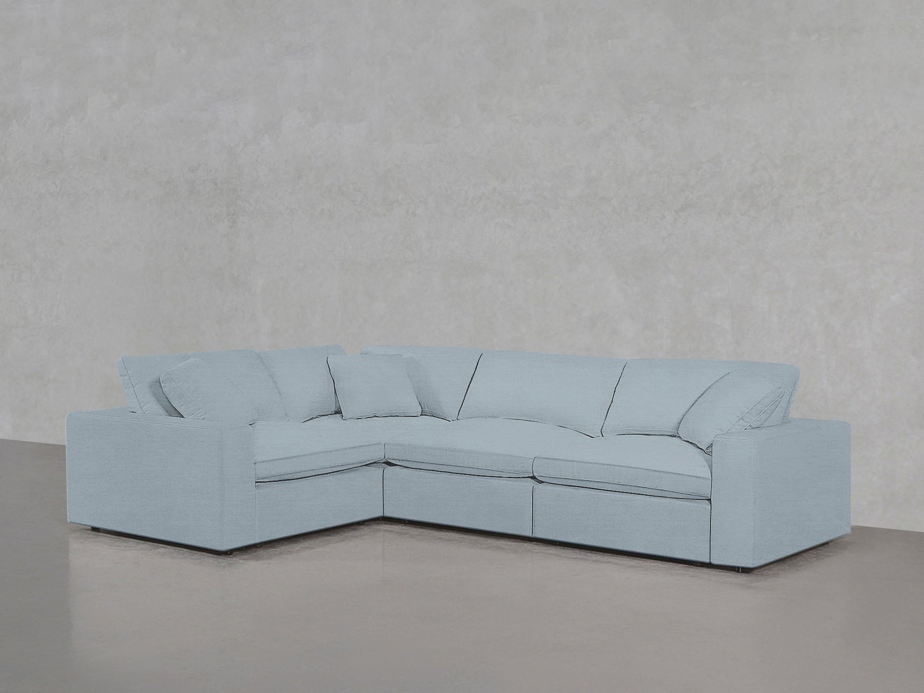 4 - Seat Modular Corner Sectional - 7th Avenue