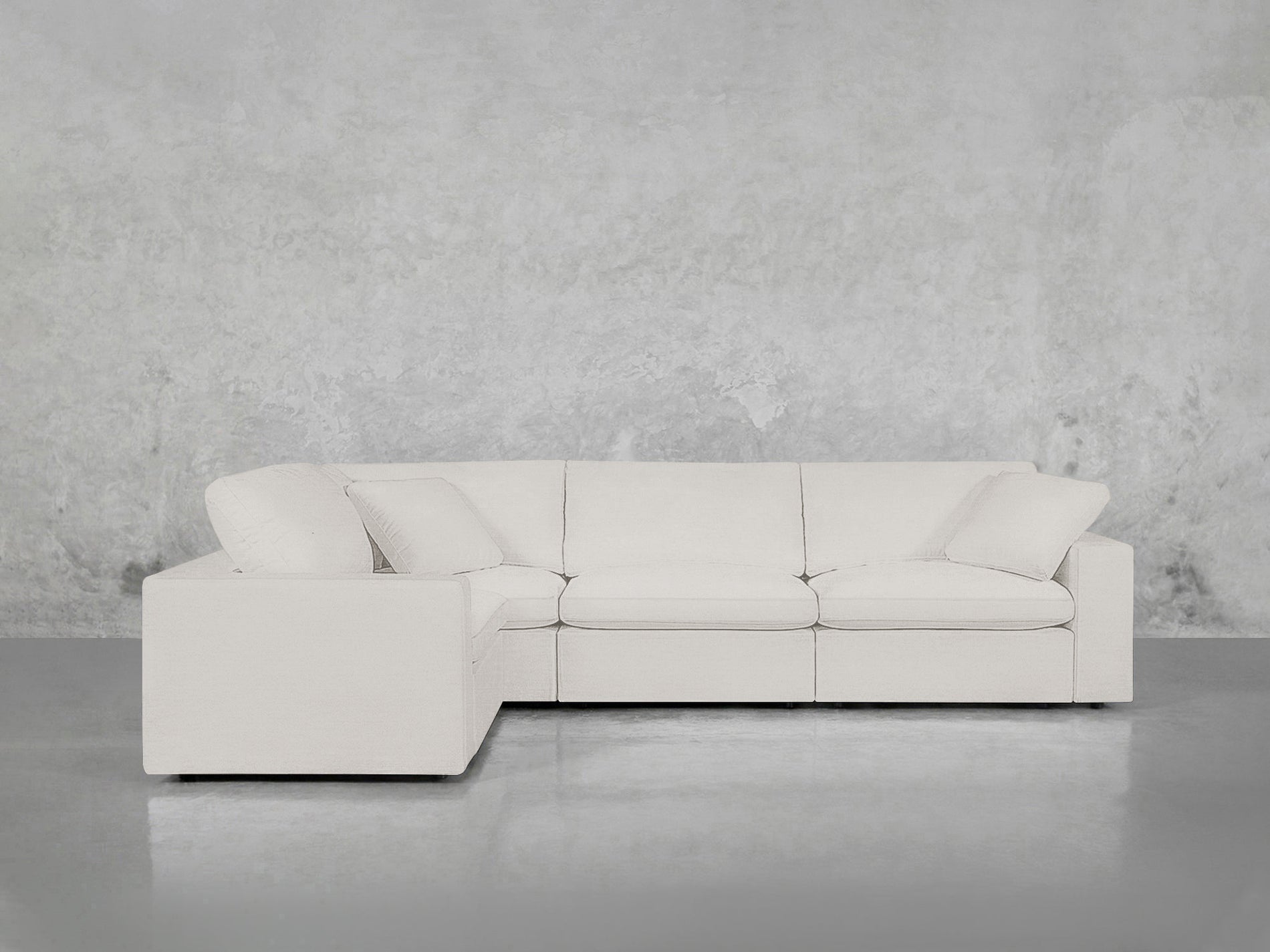 4-Seat Modular Corner Sectional