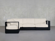 4 - Seat Modular Corner Sectional Aluminum Outdoor - 7th Avenue