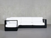 4 - Seat Modular Corner Sectional Aluminum Outdoor - 7th Avenue
