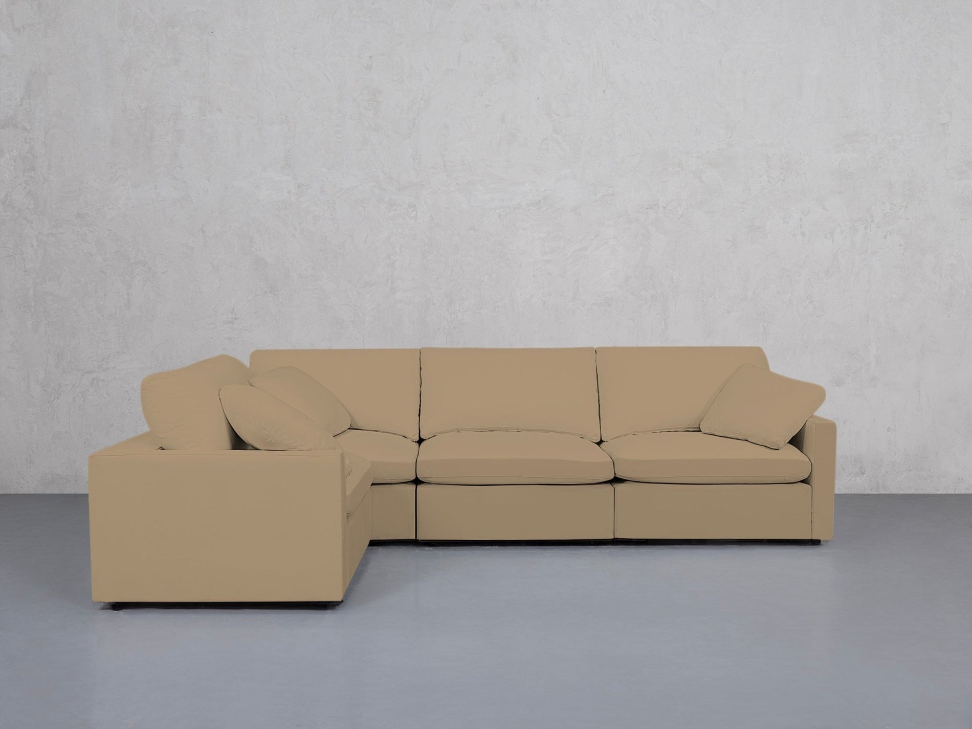 4-Seat Modular Corner Sectional (Thin Arms) - 7th Avenue