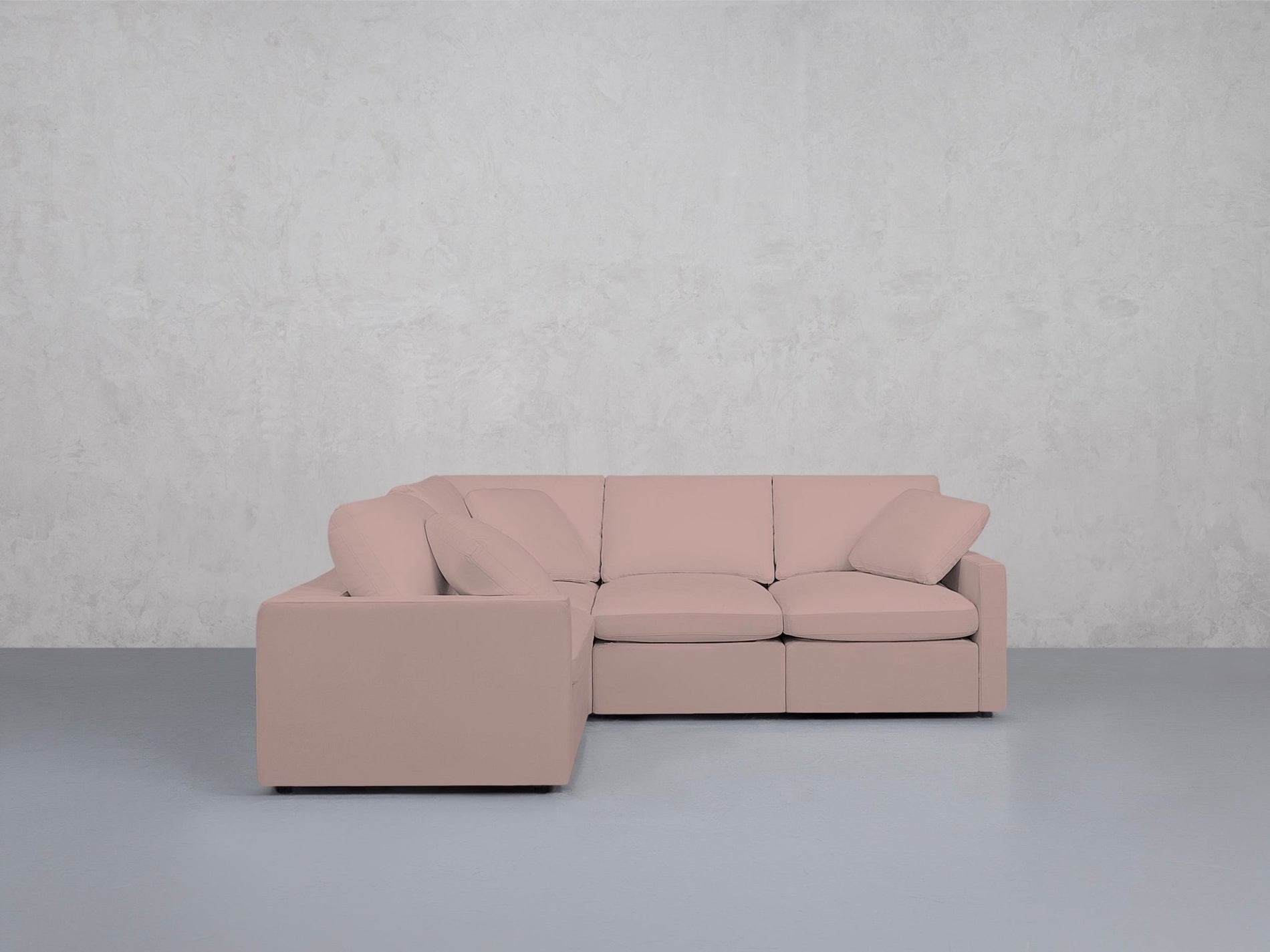 4-Seat Modular Corner Sectional (Thin Arms) - 7th Avenue