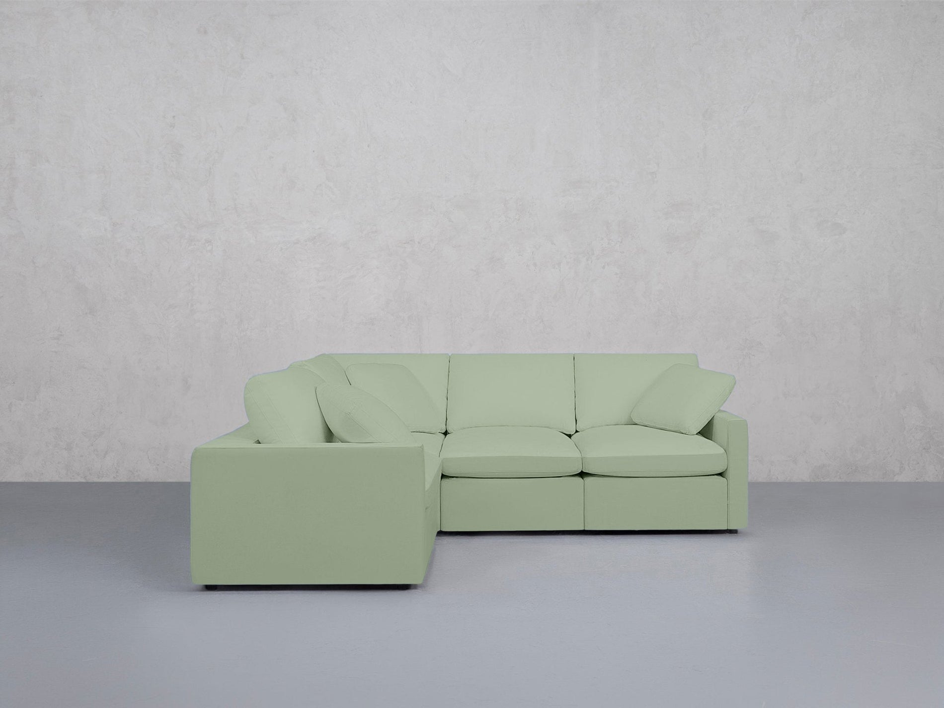 4-Seat Modular Corner Sectional (Thin Arms) - 7th Avenue