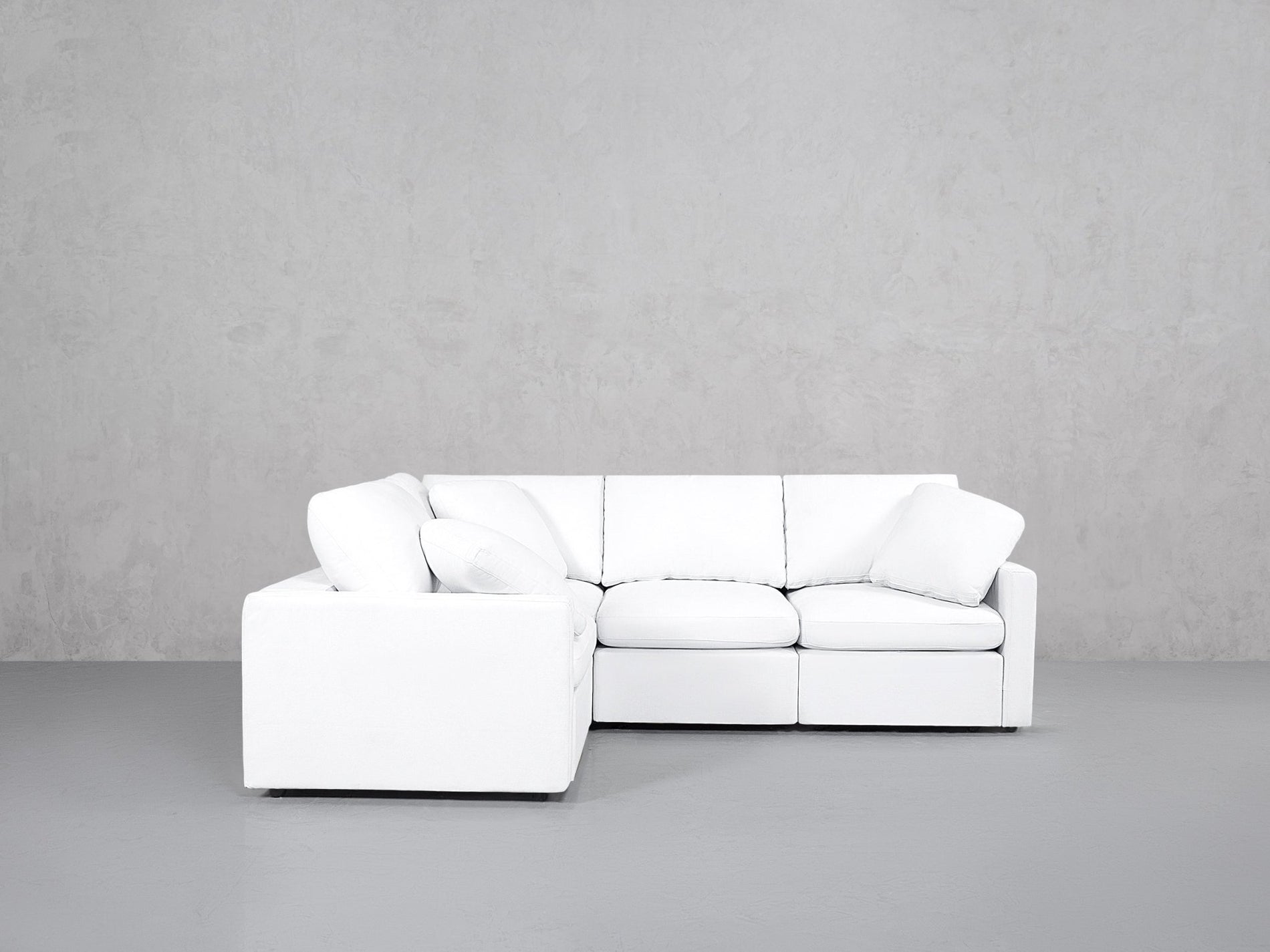 4-Seat Modular Corner Sectional (Thin Arms) - 7th Avenue