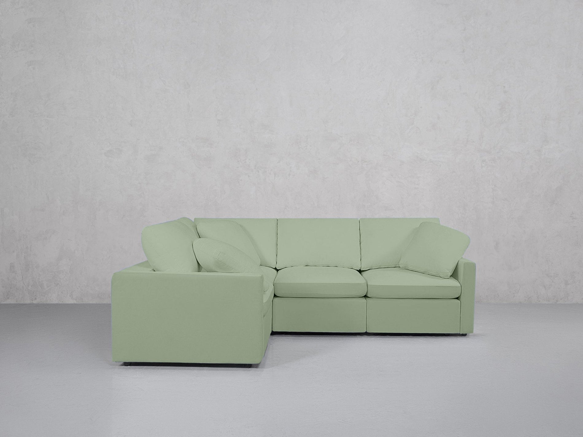 4-Seat Modular Corner Sectional (Thin Arms) - 7th Avenue