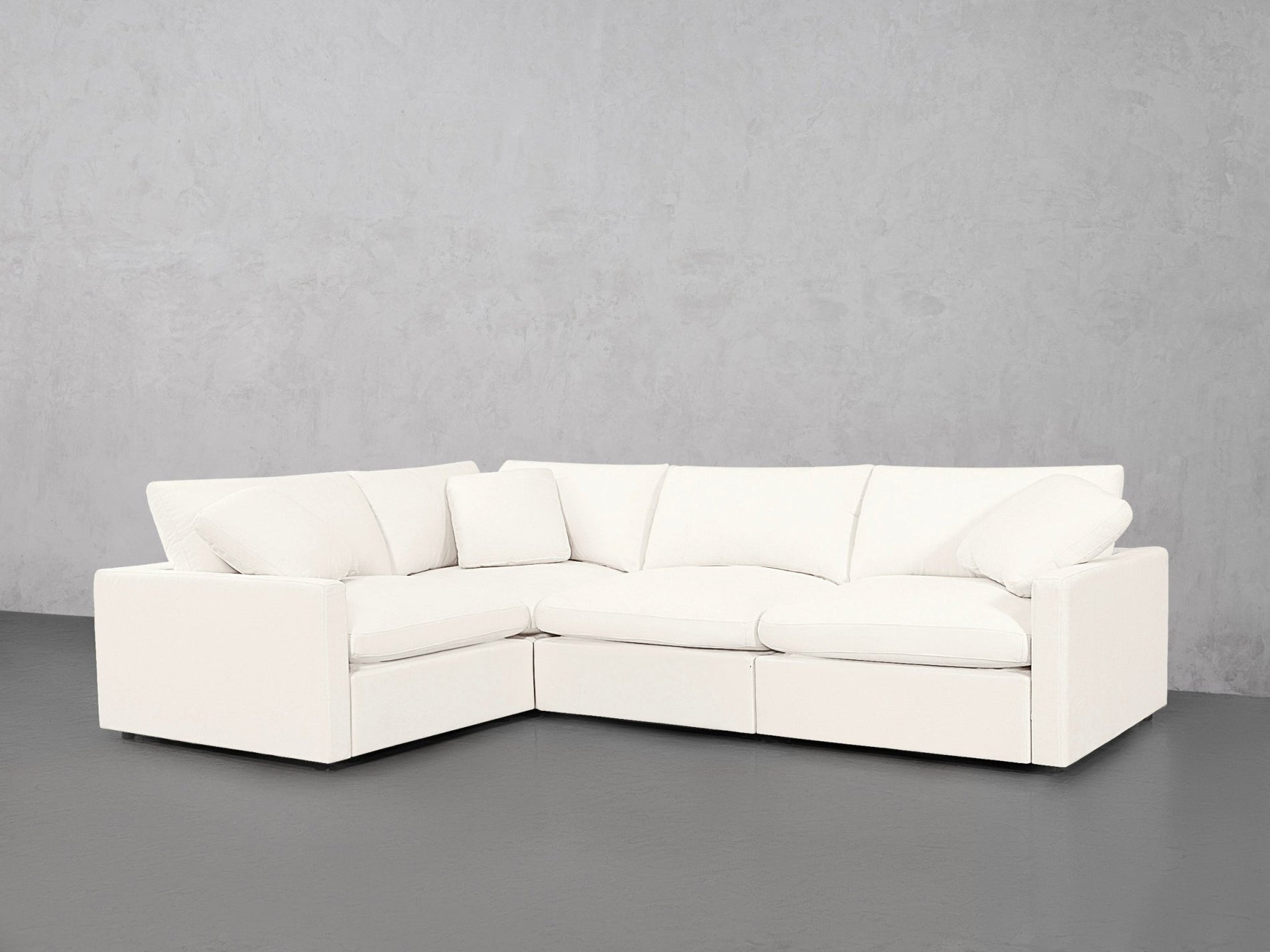 4-Seat Modular Corner Sectional (Thin Arms) - 7th Avenue